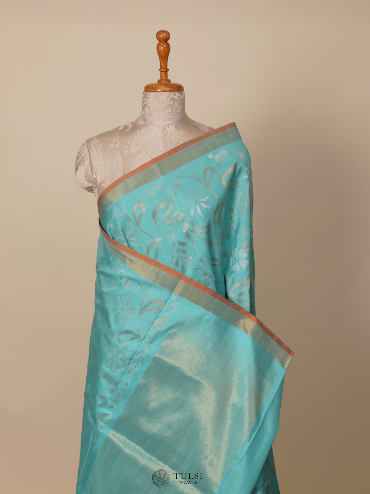 Blue Uppada Silk Saree