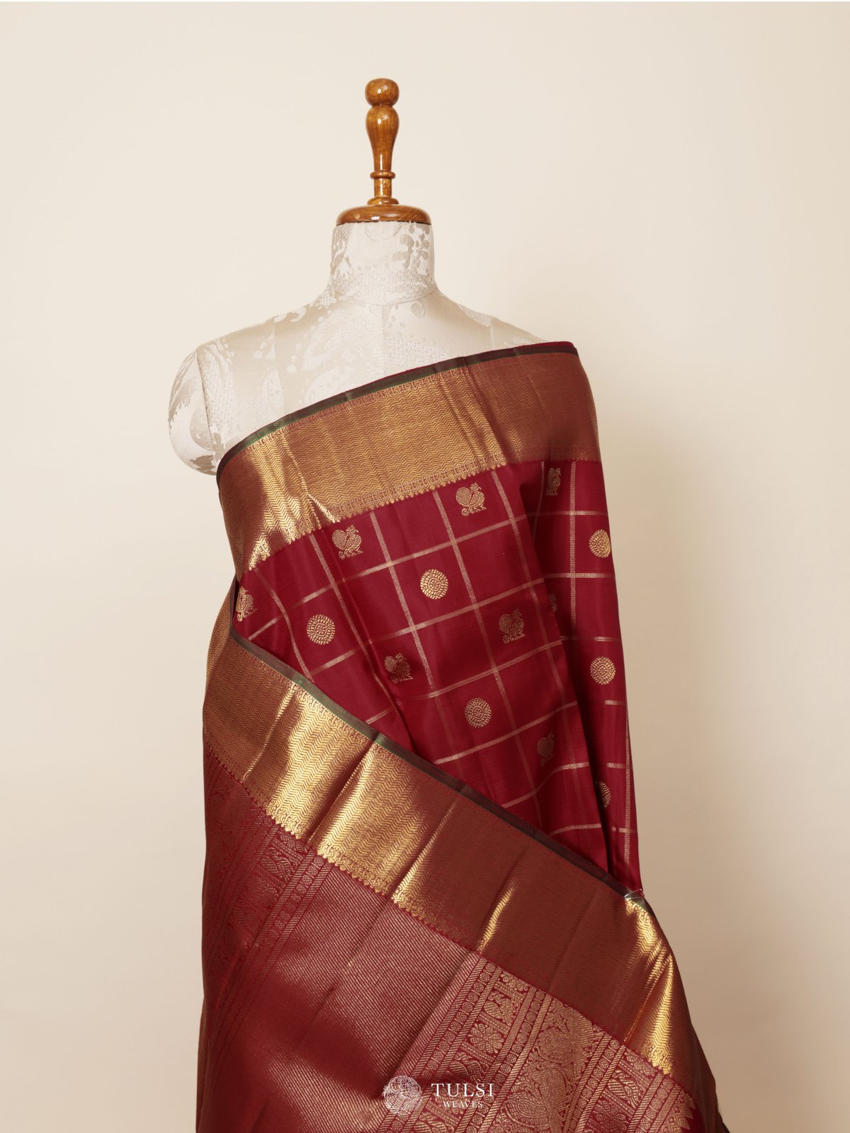 Red Kanjeevaram Silk Saree