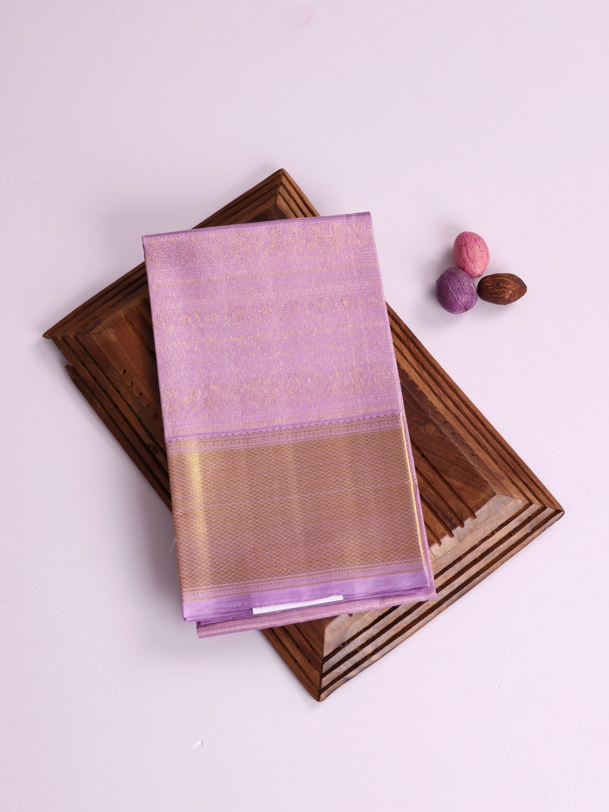 Lavender Kanjeevaram Silk Blouse
