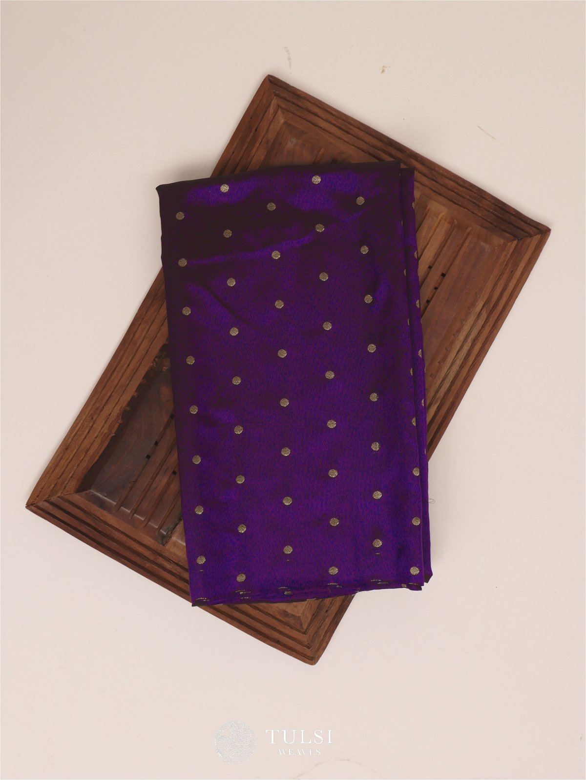 Dark Purple Kanjeevaram Silk Blouse
